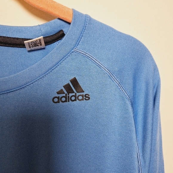 Adidas Men's Blue Short Sleeve Crew Neck Refresh Tee Size XL - Picture 3 of 5